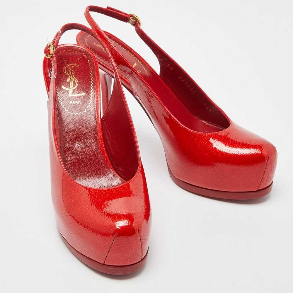 Yves Saint Laurent Patent leather heels - image 3