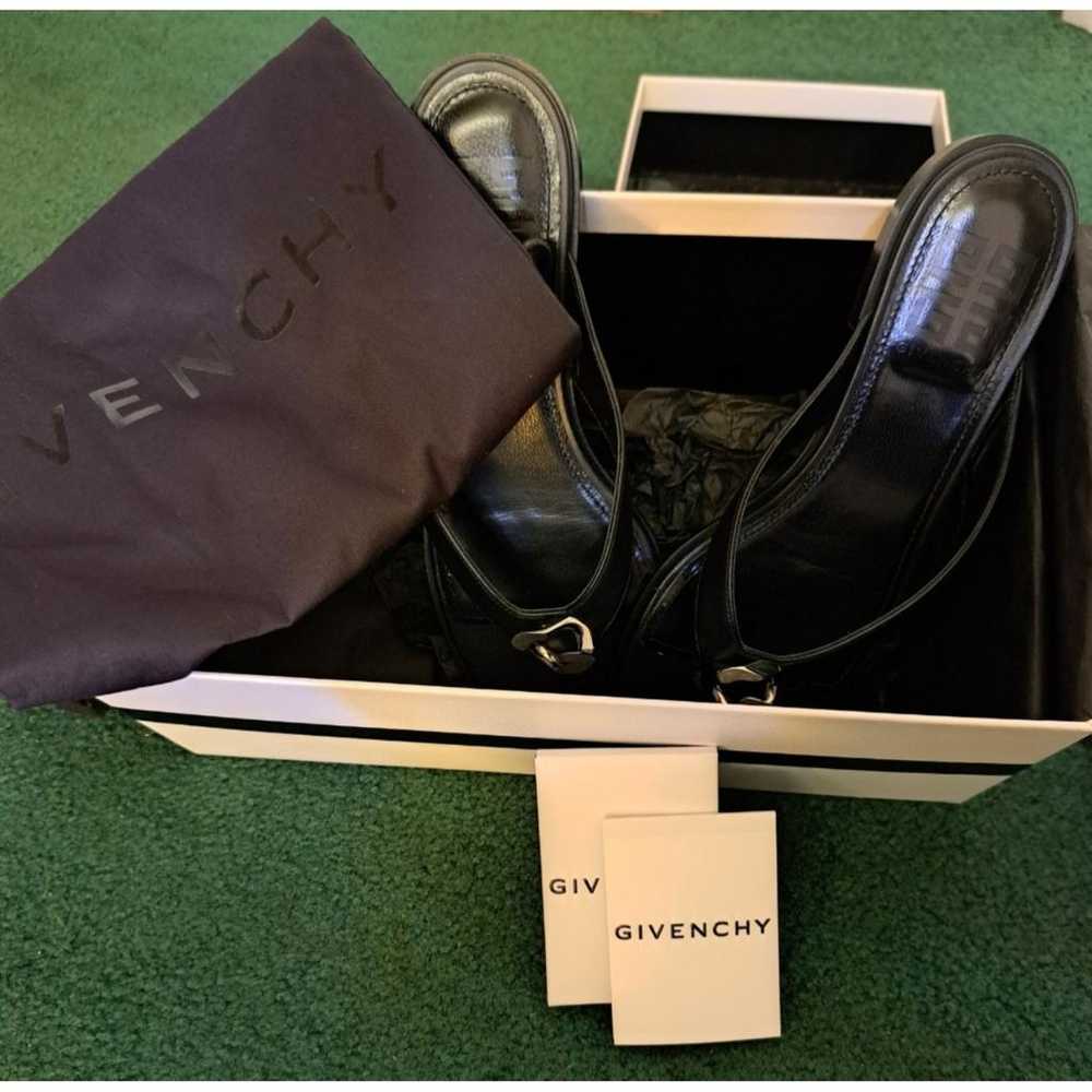 Givenchy Leather flip flops - image 2