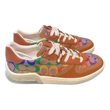 Coach Leather low trainers