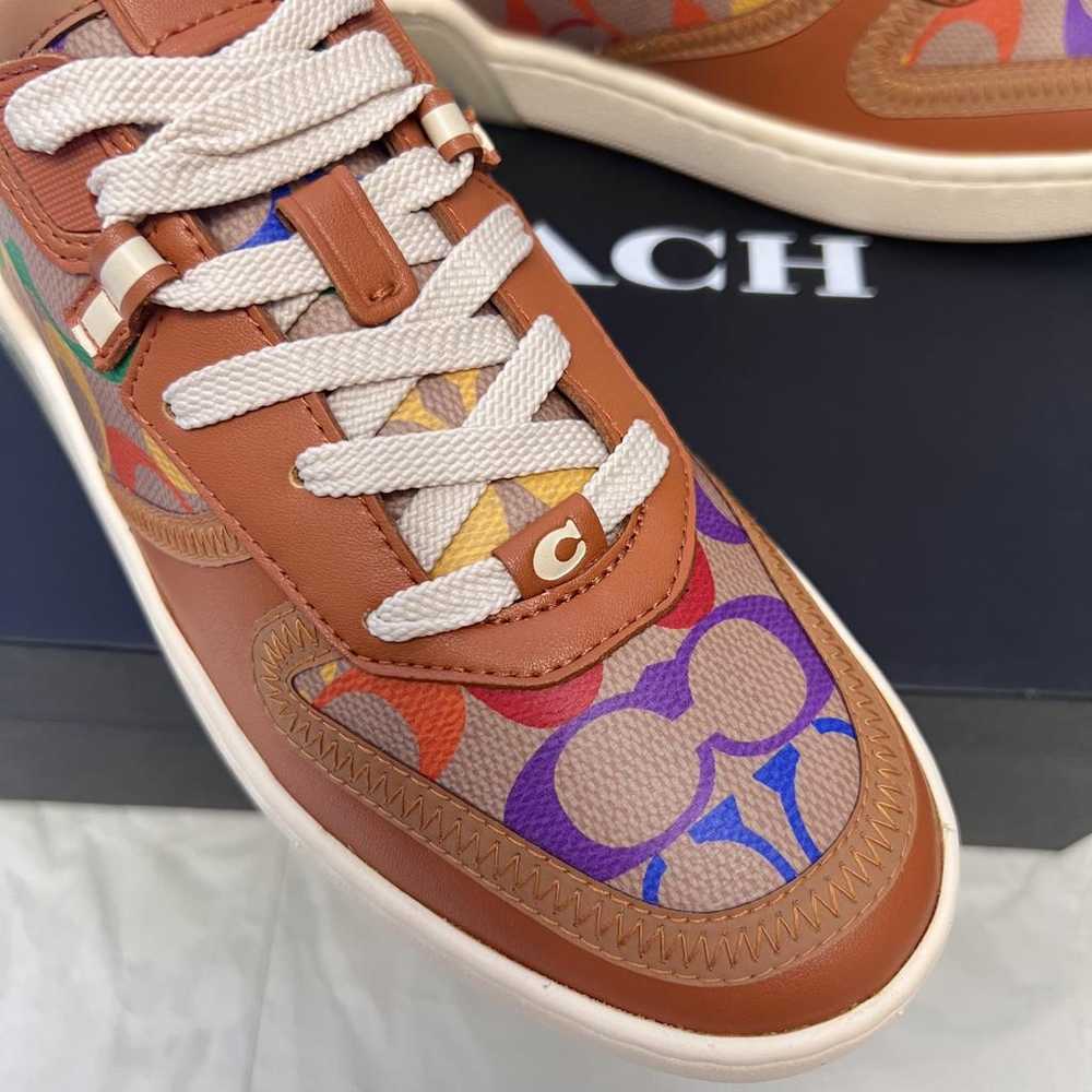 Coach Leather low trainers - image 3