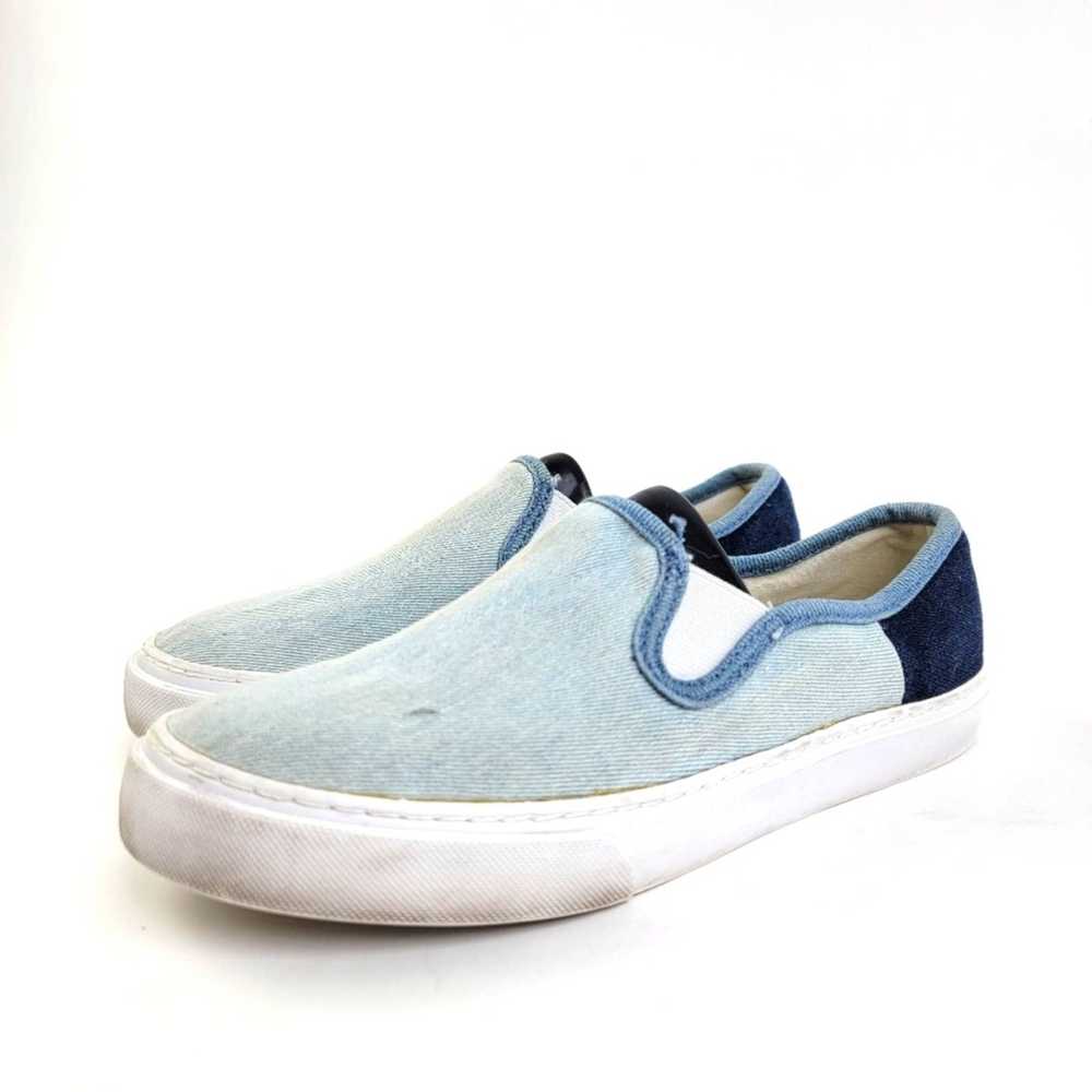 Gap GAP Slip On Casual Loafer Light Denim Canvas … - image 4