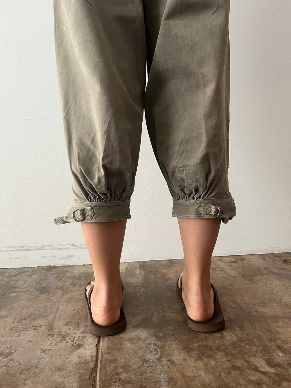 40s/50s Japanese Cotton Twill Work Pants - image 6