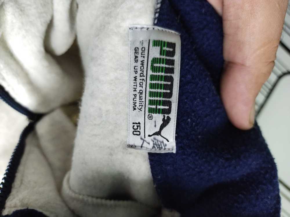 Puma × Vintage Vtg PUMA Fleece Jacket - image 8