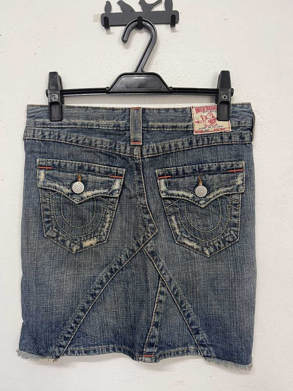 Distressed Denim × Made In Usa × True Religion Tr… - image 1