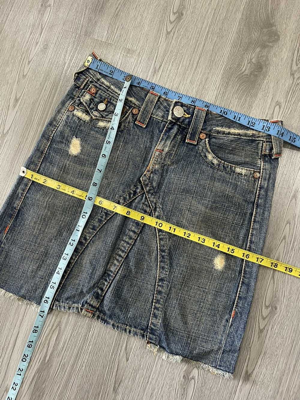 Distressed Denim × Made In Usa × True Religion Tr… - image 7