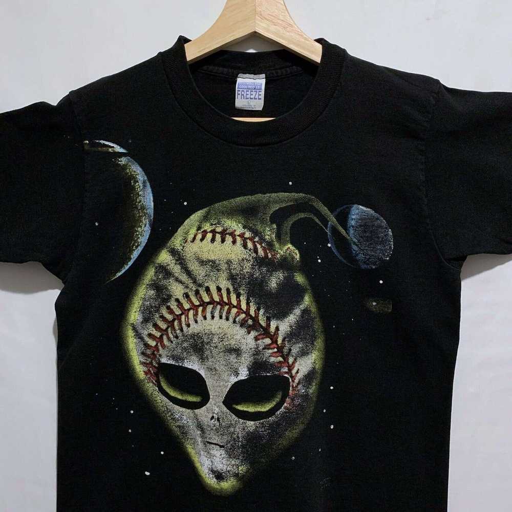 Vintage Vintage 90s Alien Baseball Space Rare Bab… - image 1