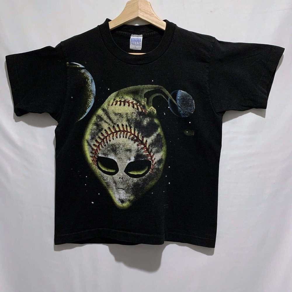 Vintage Vintage 90s Alien Baseball Space Rare Bab… - image 2