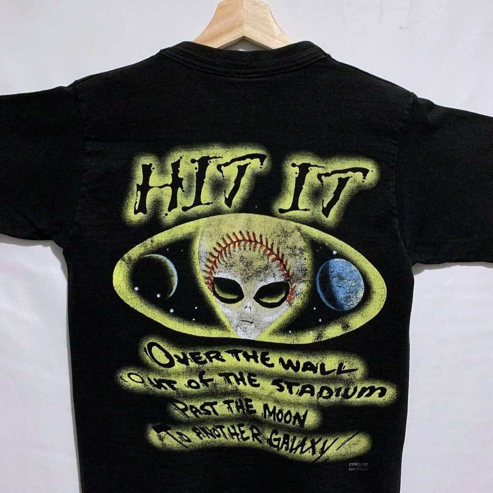 Vintage Vintage 90s Alien Baseball Space Rare Bab… - image 4