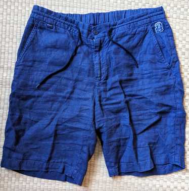 Designer 04651/ Bemuda Shorts 100% Linen Made in P