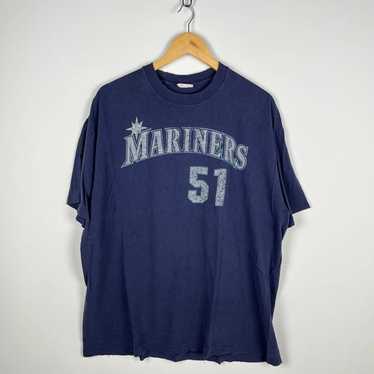 MAJESTIC  RANDY JOHNSON, Seattle Mariners 1997 Throwback Baseball Jersey