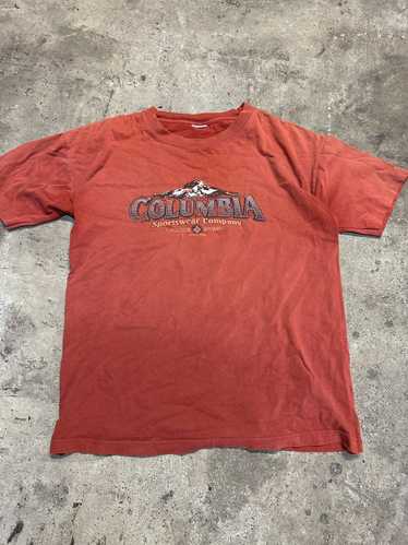 Columbia × Vintage VINTAGE COLUMBIA TEE SHIRT FADE