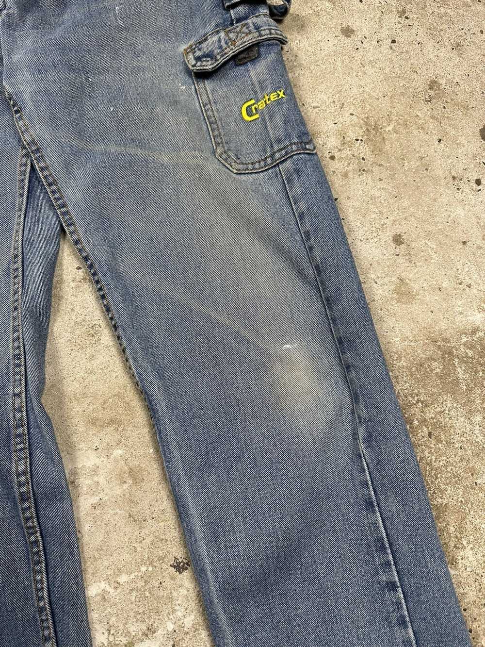 Vintage × Workers ‼️ Vintage y2k Distressed Denim… - image 5