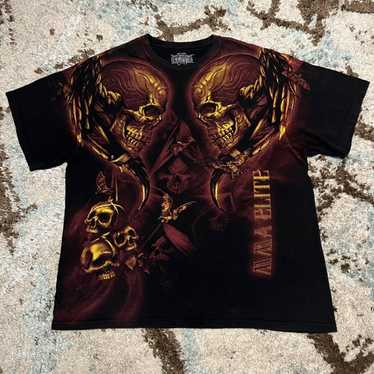Affliction × Tapout × Ufc MMA Elite Skull Grim Re… - image 1