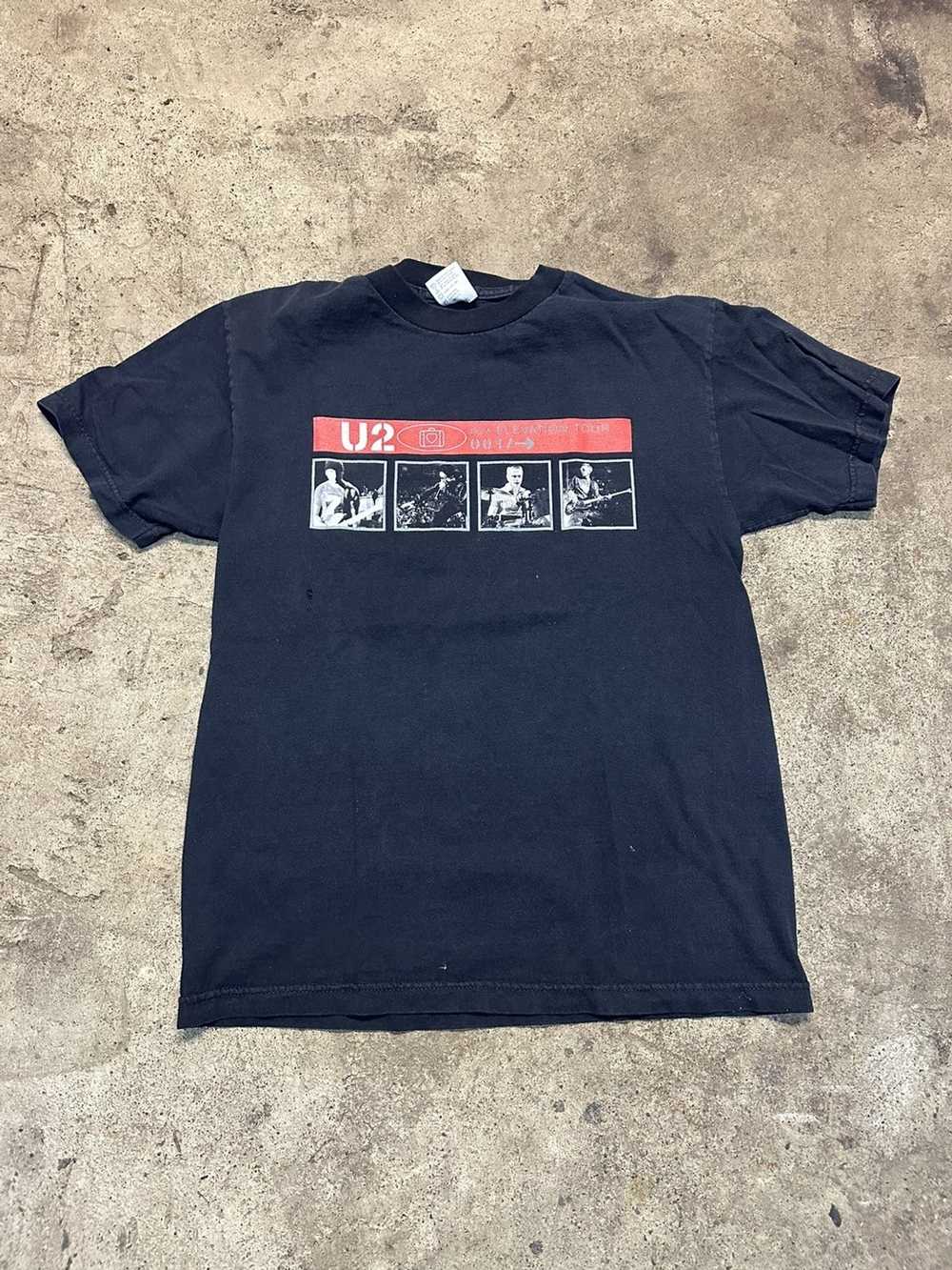 Band Tees × Made In Usa × Vintage AUTHENTIC U2 EL… - image 1