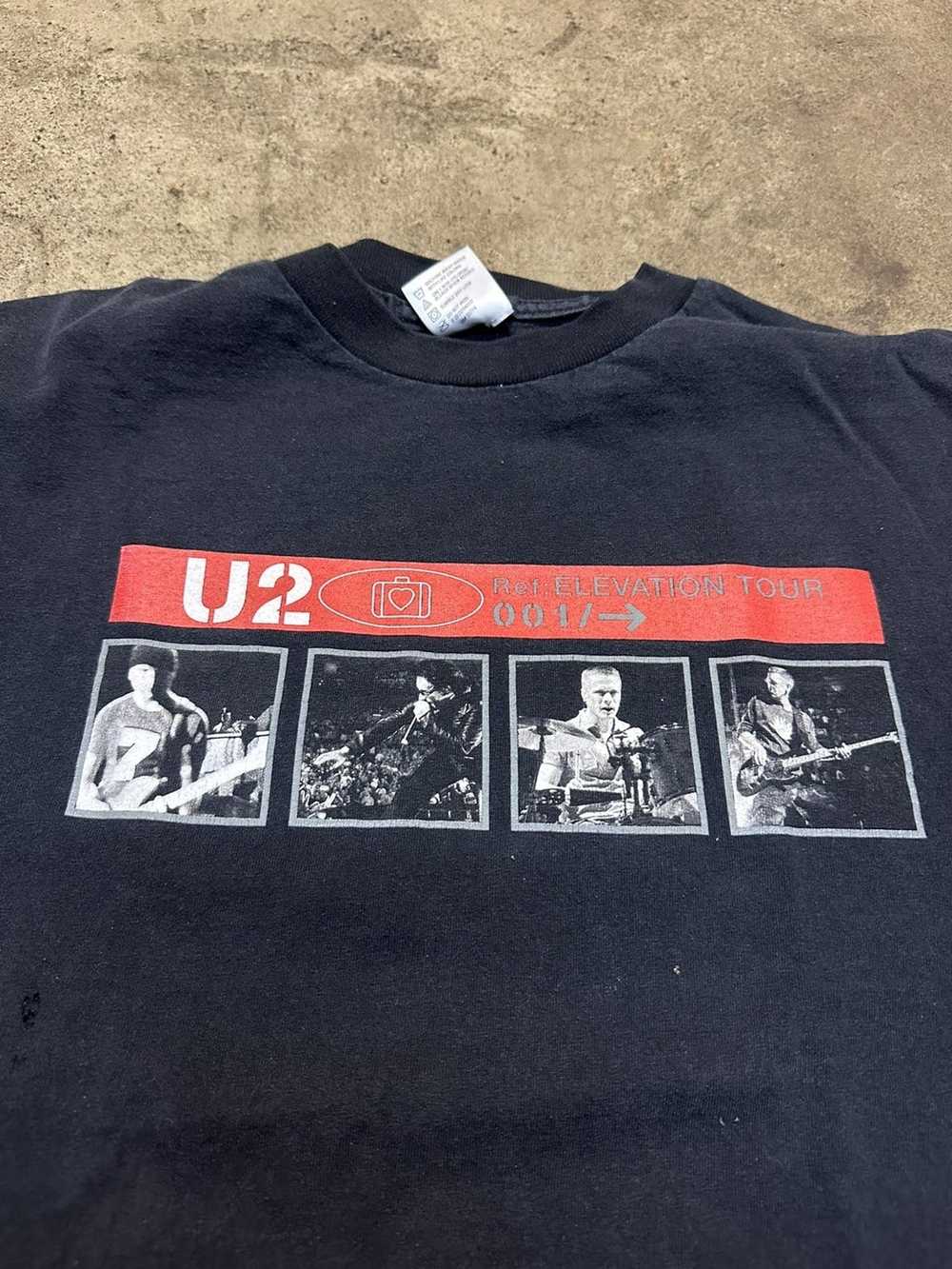 Band Tees × Made In Usa × Vintage AUTHENTIC U2 EL… - image 5