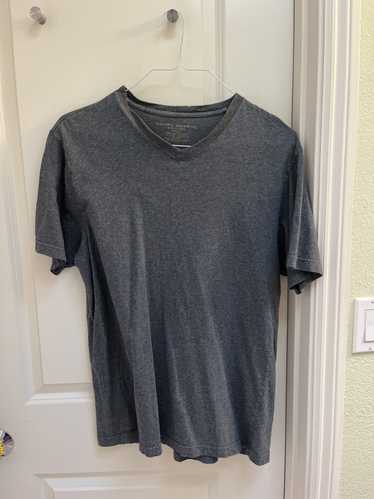 Banana Republic × Vintage Grey Textured Basic Tee