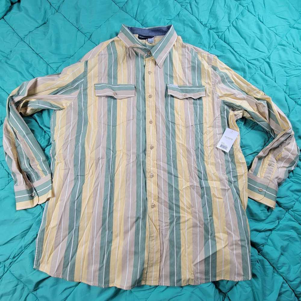 Rocawear Rocawear Mens 3XL XXXL Multicolor Button… - image 3