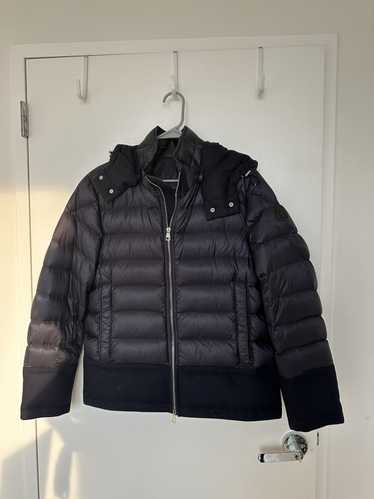 Moncler MONCLER NAVY QUILTED DOWN JACKET