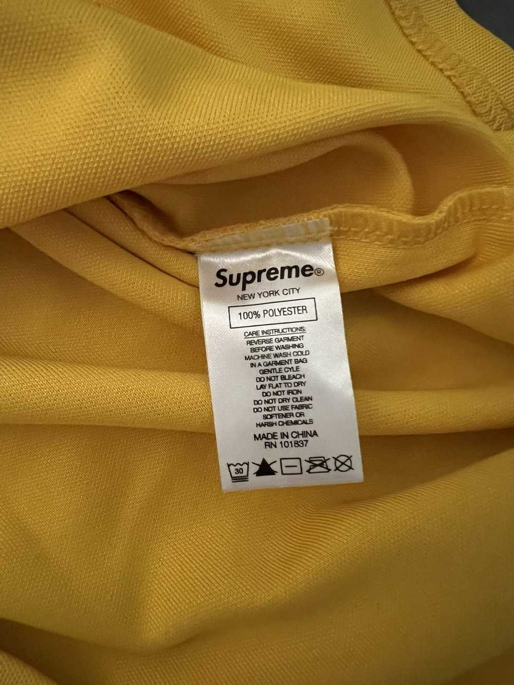 Supreme Supreme Rhinestone Baseball Jersey Yellow… - image 6