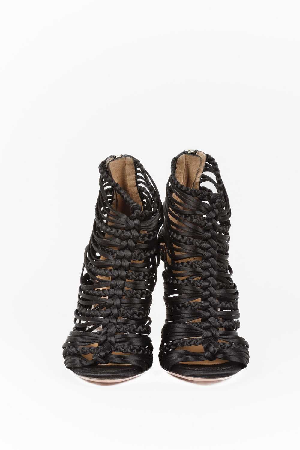 aquazzura strappy heels