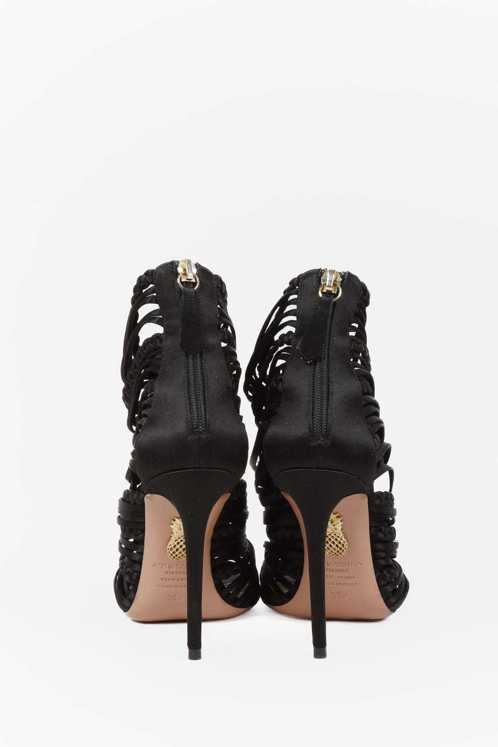 aquazzura strappy heels