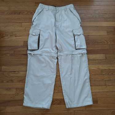 Vintage Old Navy Mens Cotton Casual Pants RN#54023 Size 32x28 Beige Good  Cond
