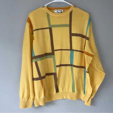 St. Croix St. Croix Men's Yellow Sweater L Vintage