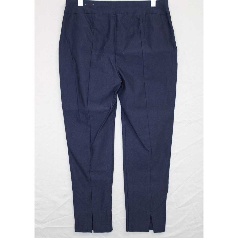 Chicos Chico's Womens Navy Blue Pull On Pants Siz… - image 2