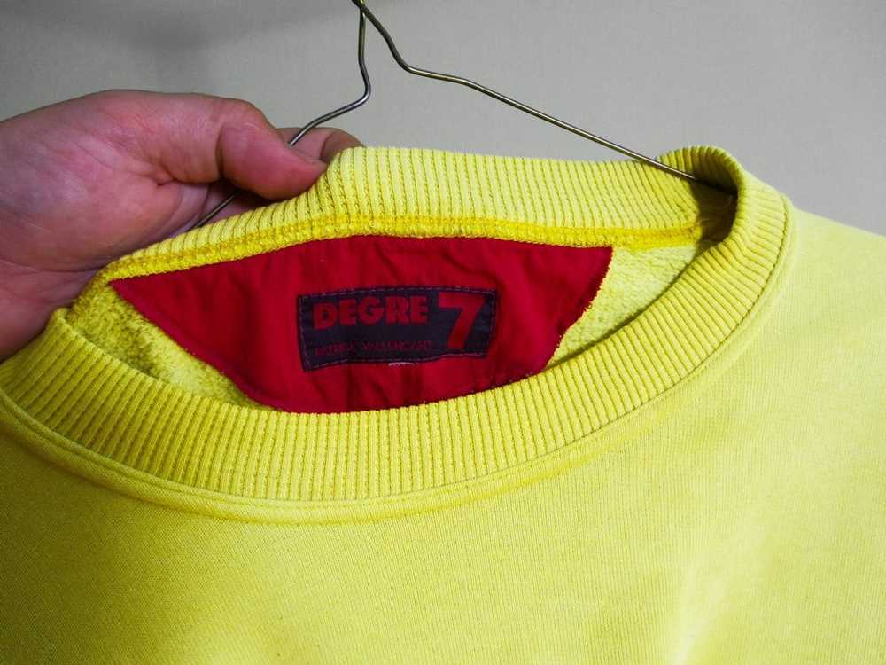 Vintage Neon Yellow Ski Sweatshirt - image 3