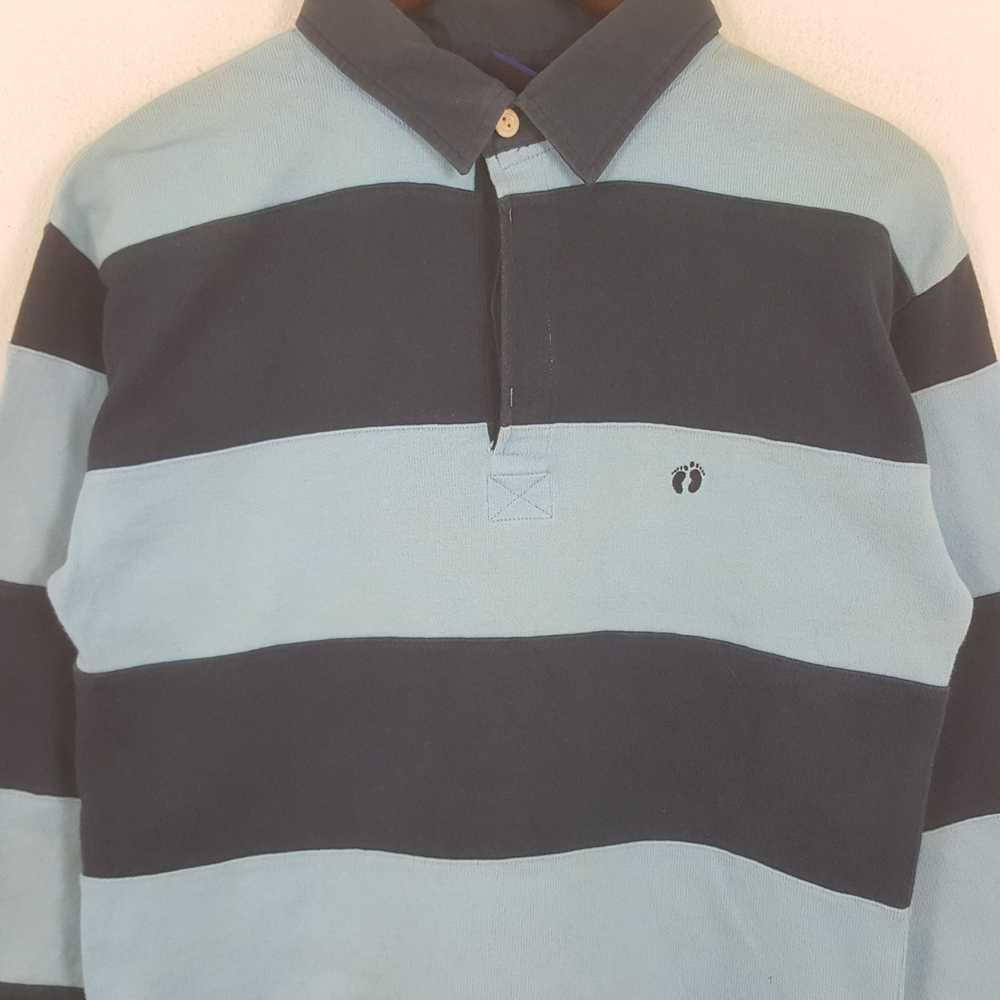 Hang Ten × Vintage Vintage Hang Ten Striped Polo … - image 2