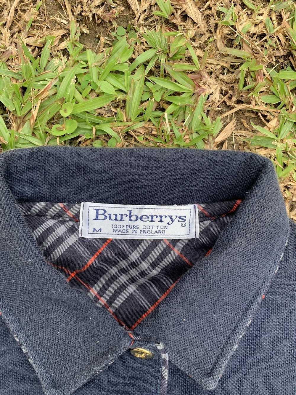 Burberry × Very Rare × Vintage VTG SHIRT BUTTON B… - image 4