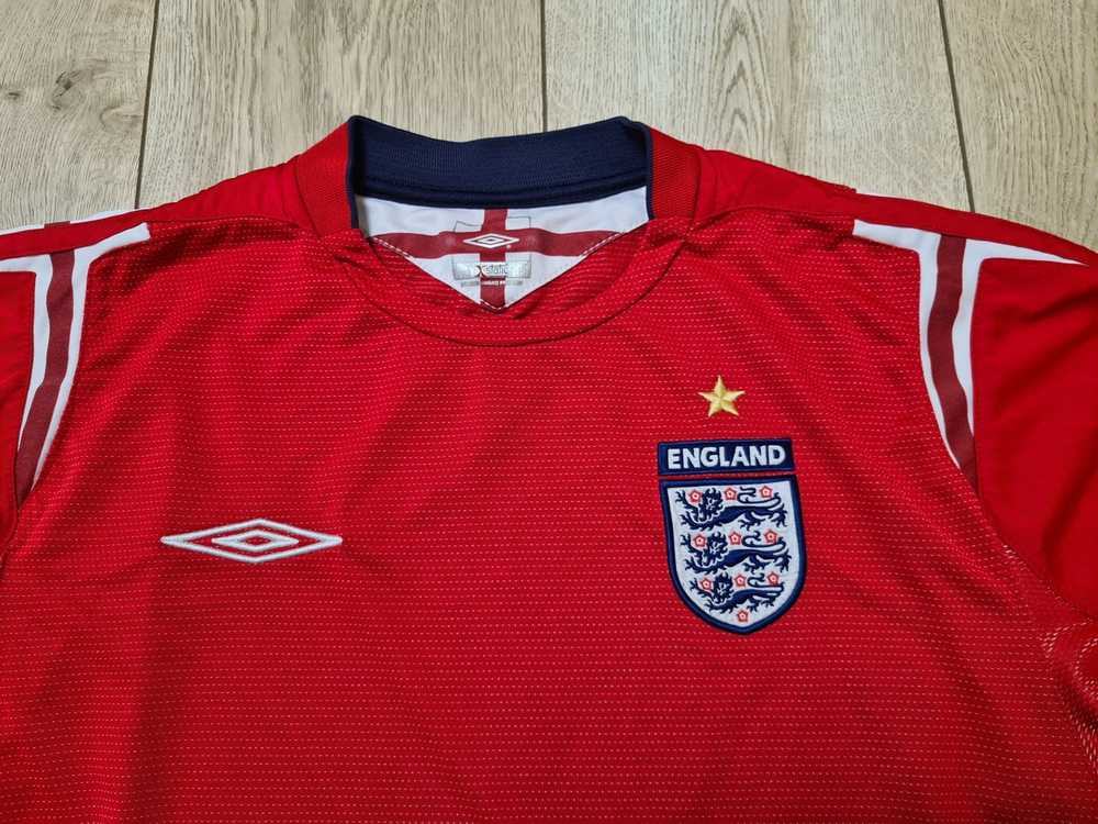 Soccer Jersey × Umbro × Vintage ENGLAND 2004 2006… - image 3