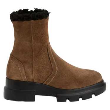 Aquatalia Shearling ankle boots