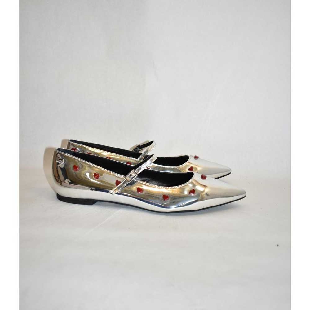 Moschino Love Patent leather ballet flats - image 2