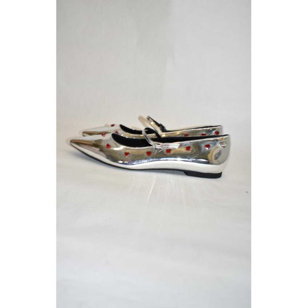 Moschino Love Patent leather ballet flats - image 5