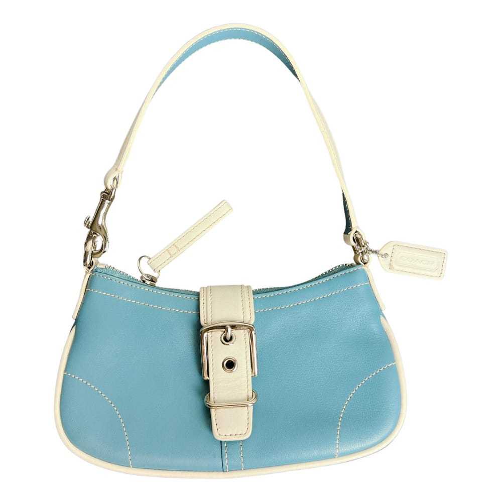 GetUSCart- Coach Women's Nolita 19 Bag Purse (Pebbled Leather - Pacific  Blue)