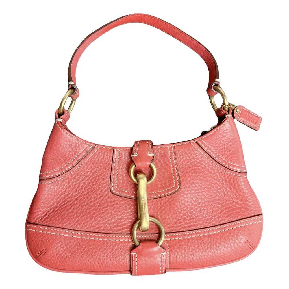 Coach Signature Sufflette leather handbag - image 1