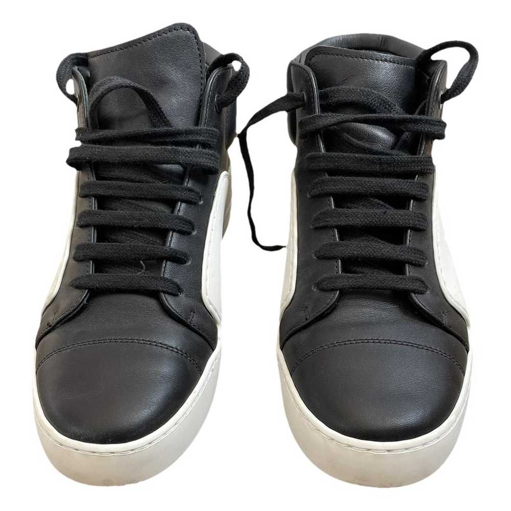 Chanel Boy leather trainers - image 1