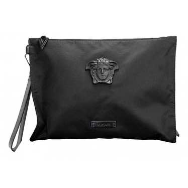 Versace La Medusa cloth clutch bag