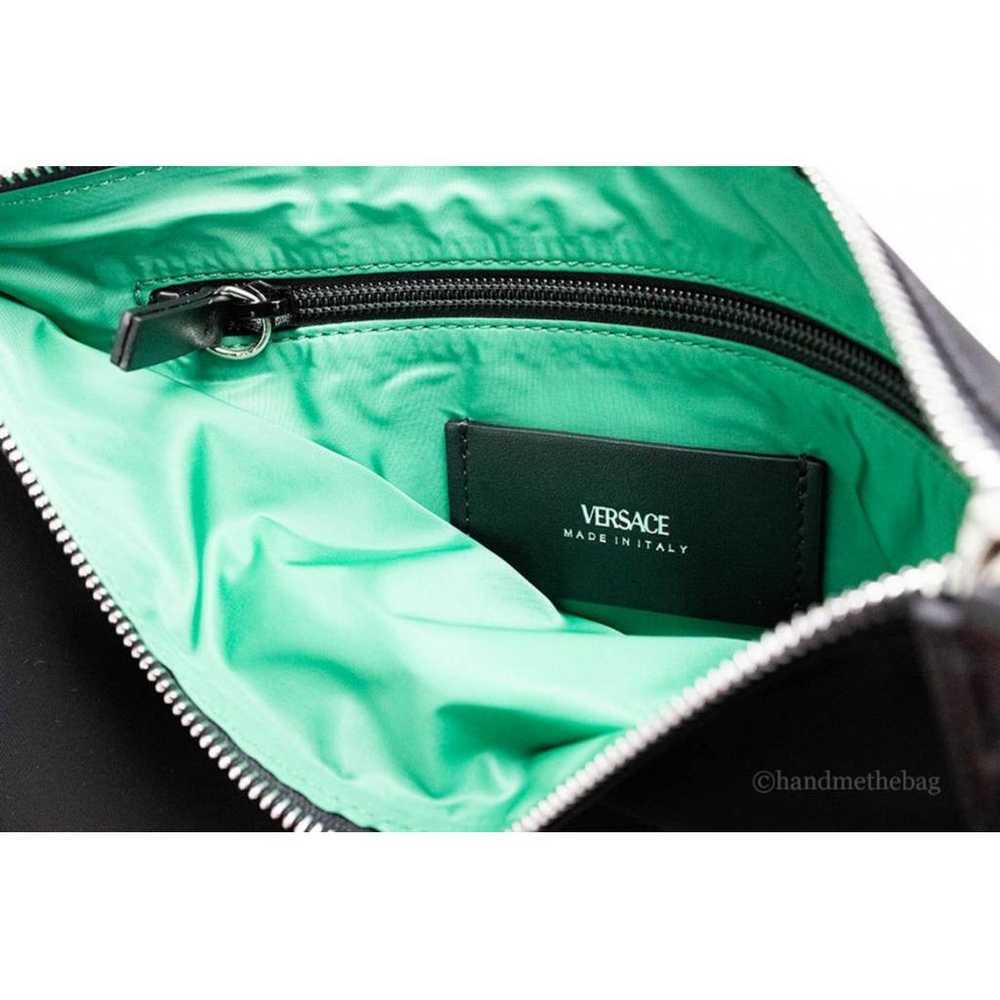 Versace La Medusa cloth clutch bag - image 3