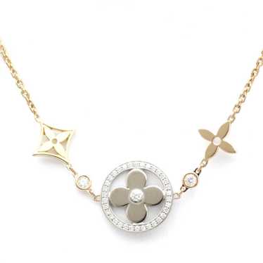 Shop Louis Vuitton Star blossom necklace, white gold, diamonds (Q93797) by  lifeisfun