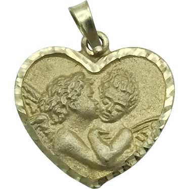 10K Mother and Child Pendant