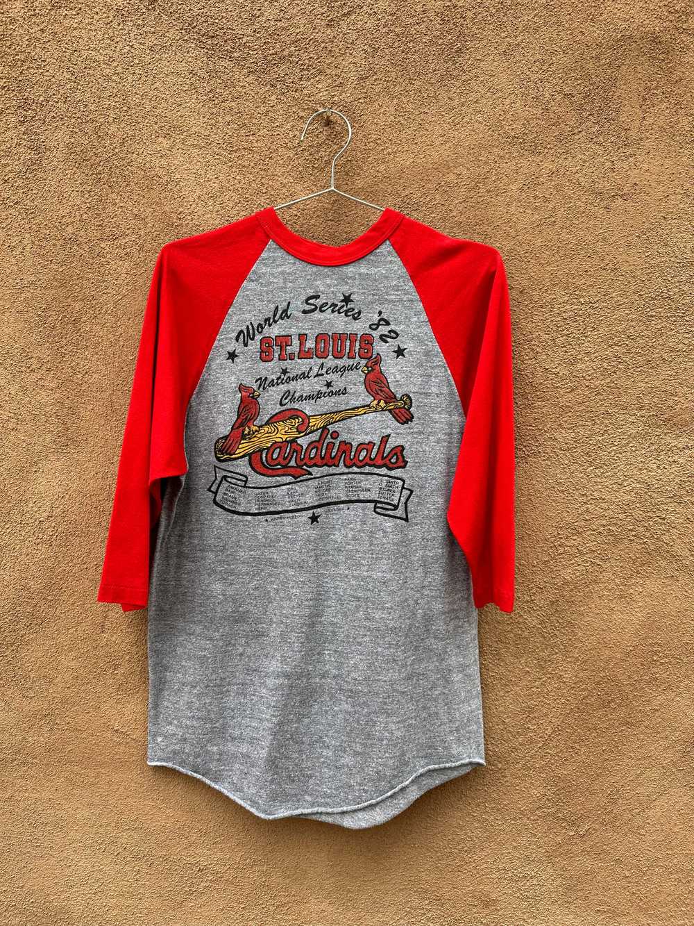 1982 World Series Champs St. Louis Cardinals Tee - image 1