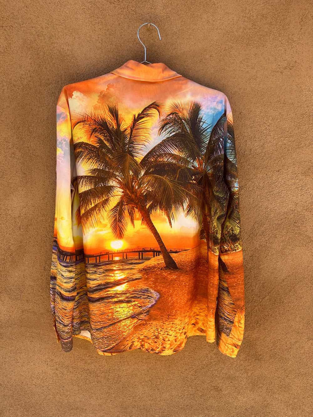 All Around Print Palm Trees at the Beach Shirt - image 2