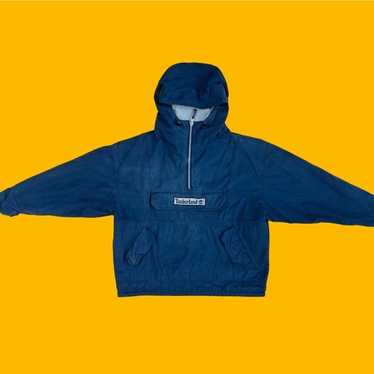 90s Timberland WEATHERGEAR アノラック M Vintage 90's Timberland Weathergear Hoodie Parka Medium