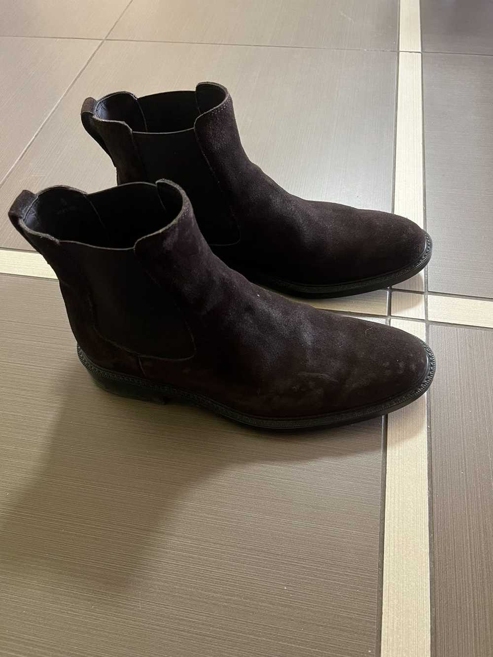 Tod's dark brown tod's ankle boots - image 2