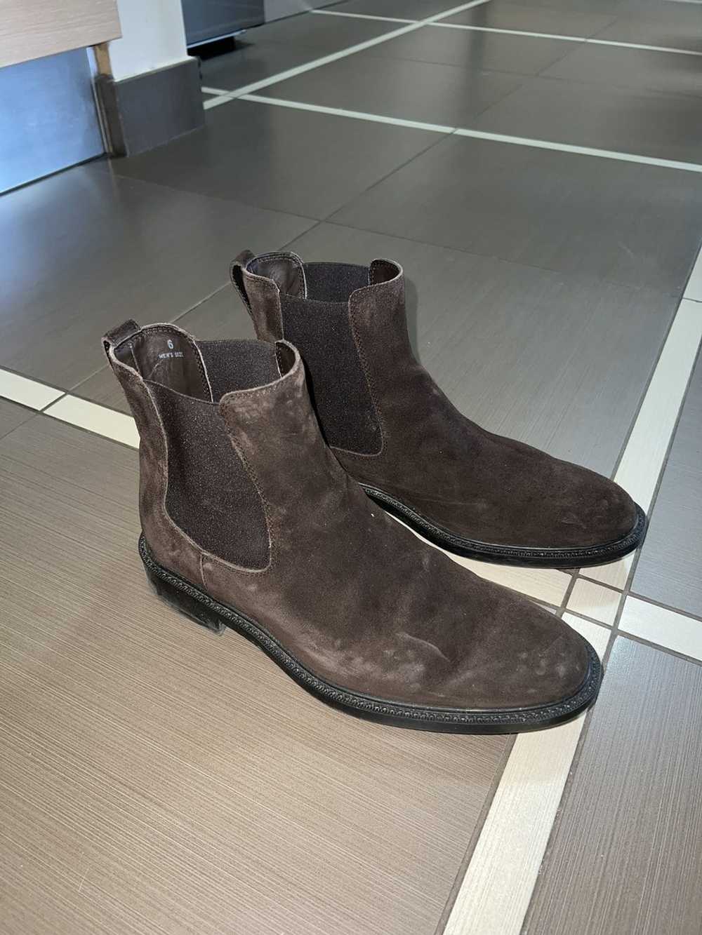 Tod's dark brown tod's ankle boots - image 3