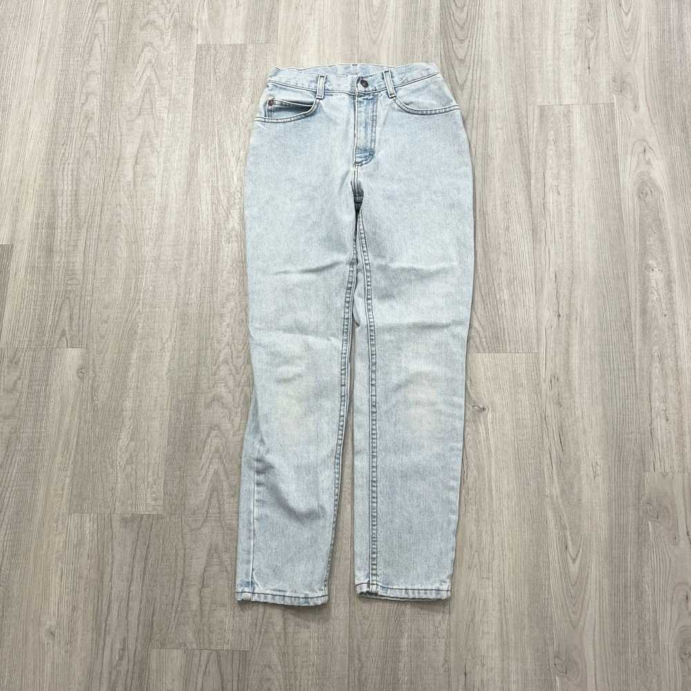 Lee VINTAGE 90s Lee Light Wash Mom Jeans Size 14 … - image 1