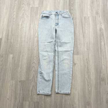 Lee VINTAGE 90s Lee Light Wash Mom Jeans Size 14 … - image 1