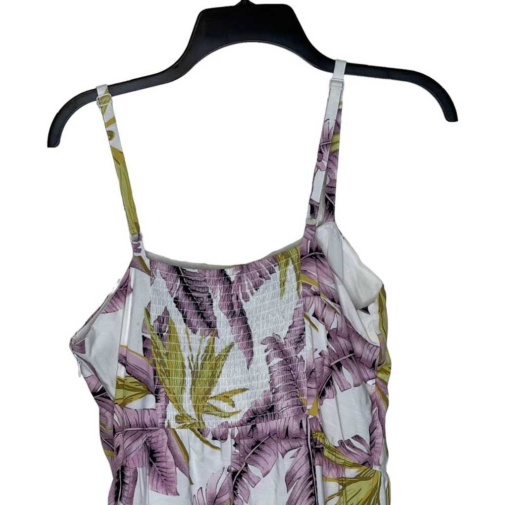 Loft Loft Tropical Paradise Tiered Mini Dress Sle… - image 7